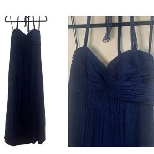 Amsale 100% Silk Formal Evening Gown